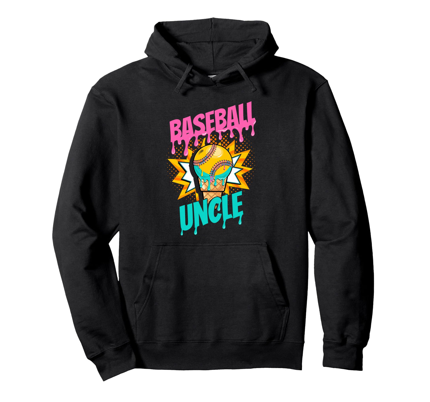 Baseball Uncle Baseball Uncle Hoodie - Unique Graphic for Adults - T-Shirt, Sweatshirt, Hoodie