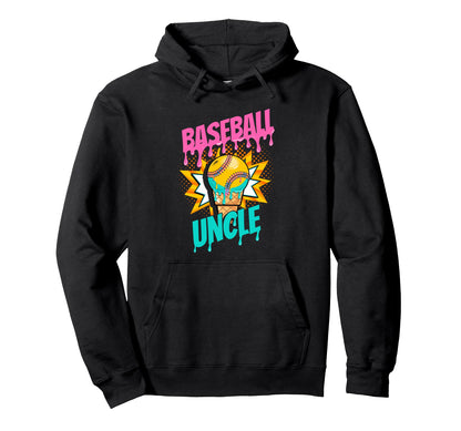 Baseball Uncle Baseball Uncle Hoodie - Unique Graphic for Adults - T-Shirt, Sweatshirt, Hoodie