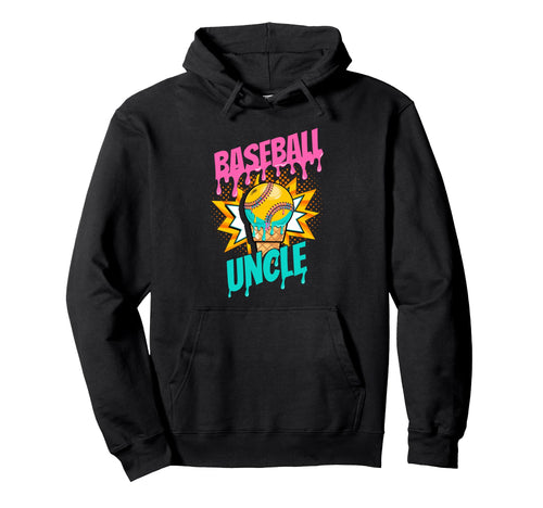 Baseball Uncle Baseball Uncle Hoodie - Unique Graphic for Adults - T-Shirt, Sweatshirt, Hoodie