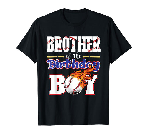Brother Birthday Baseball Matching T-Shirt - Fun Novelty Design Unisex - T-Shirt, Sweatshirt, Hoodie