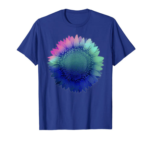 Cyber Aesthetic Sunflower Futurism T-Shirt - Fun Novelty Design Unisex - T-Shirt, Sweatshirt, Hoodie