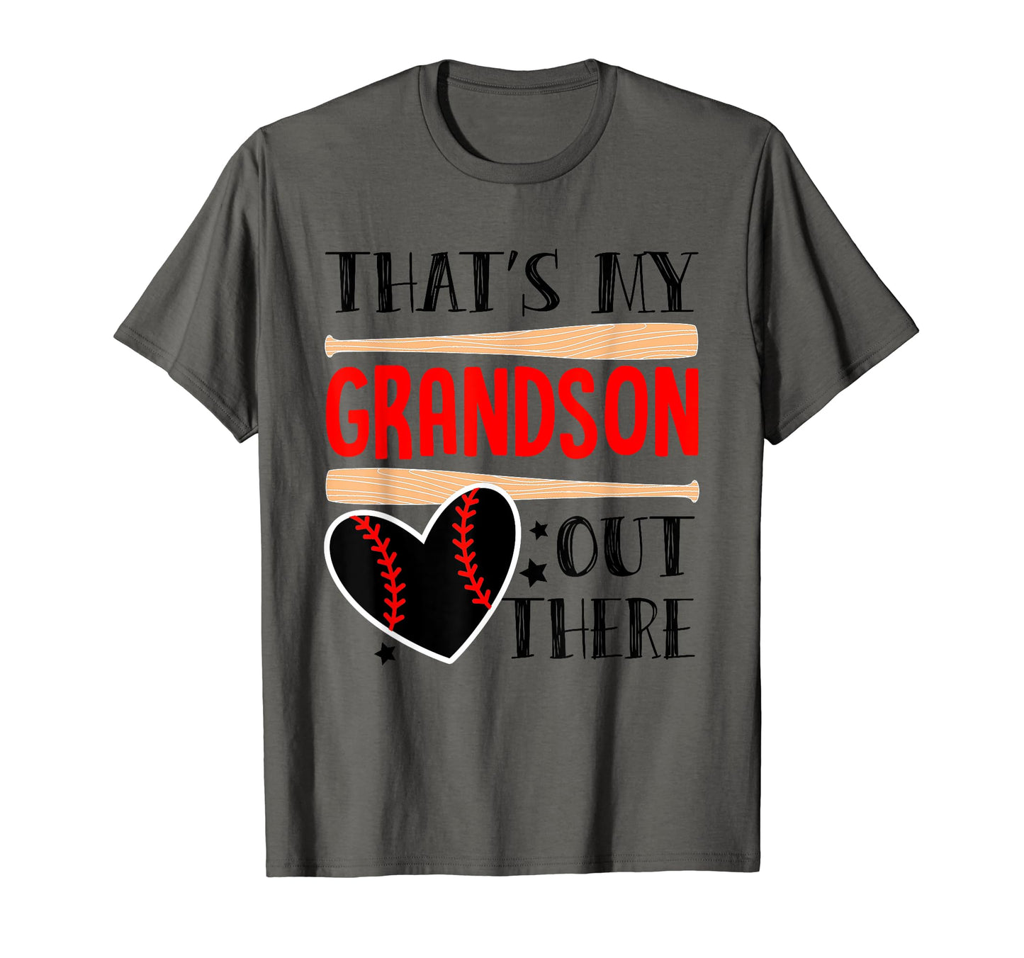 Thats My Grandson Out There Funny T-Shirt - Aesthetic Graphic Unisex - T-Shirt, Sweatshirt, Hoodie