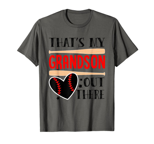 Thats My Grandson Out There Funny T-Shirt - Aesthetic Graphic Unisex - T-Shirt, Sweatshirt, Hoodie