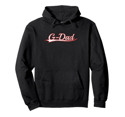 G Dad Grandpa Family Varsity Distressed Hoodie - Graphic Print Men Women - T-Shirt, Sweatshirt, Hoodie