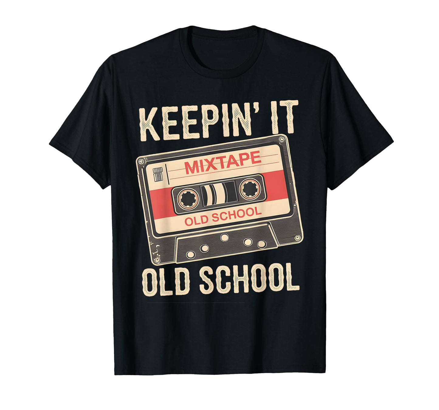 Old School Hip Hop 80S 90S Cassette T-Shirt - Novelty Apparel Men Women - T-Shirt, Sweatshirt, Hoodie
