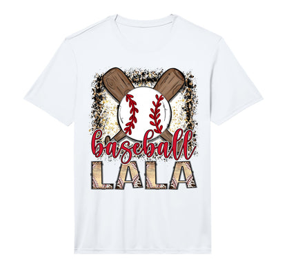Baseball Lala Leopard Proud Ball Lala T-Shirt - Minimalist Print Unisex - T-Shirt, Sweatshirt, Hoodie