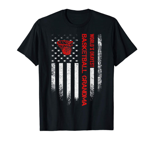 Usa American Flag Worlds Okayest T-Shirt - Custom Art Print Men Women - T-Shirt, Sweatshirt, Hoodie