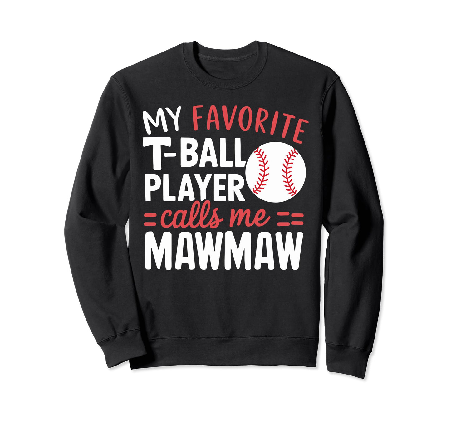 Baseball Grandma Grandmother Granny Sweatshirt - Unique Graphic for Adults - T-Shirt, Sweatshirt, Hoodie