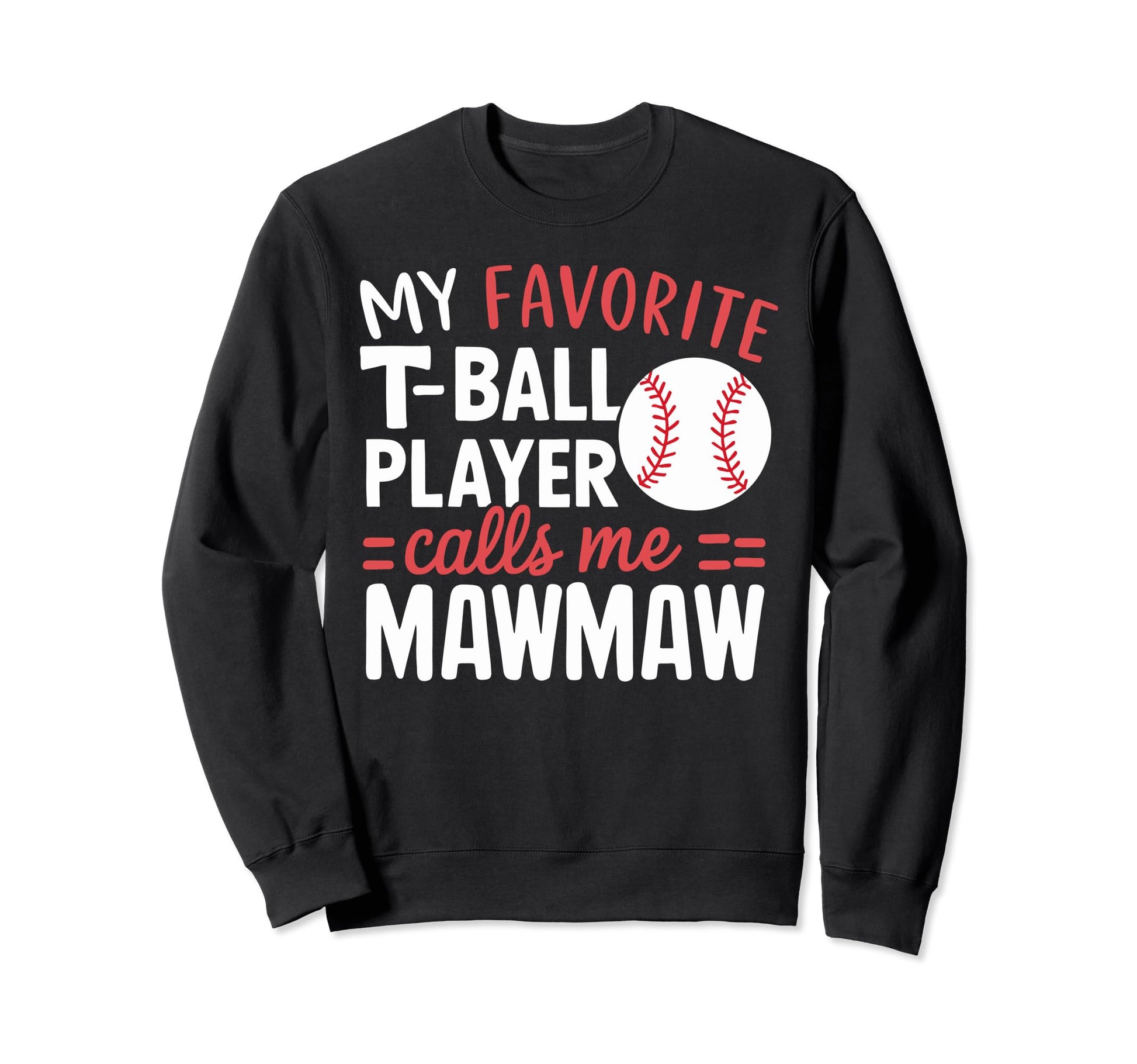 Baseball Grandma Grandmother Granny Sweatshirt - Unique Graphic for Adults - T-Shirt, Sweatshirt, Hoodie