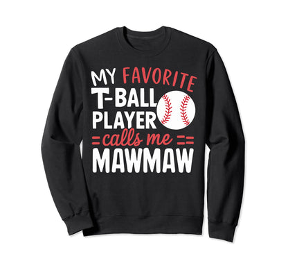 Baseball Grandma Grandmother Granny Sweatshirt - Unique Graphic for Adults - T-Shirt, Sweatshirt, Hoodie