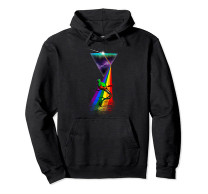Prism Quetzal Hoodie - Aesthetic Graphic Men Women - T-Shirt, Sweatshirt, Hoodie