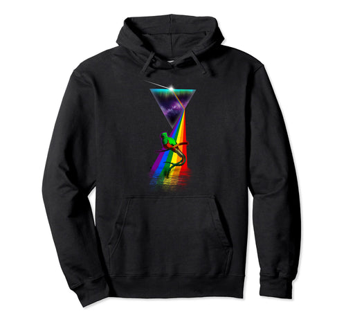 Prism Quetzal Hoodie - Aesthetic Graphic Men Women - T-Shirt, Sweatshirt, Hoodie