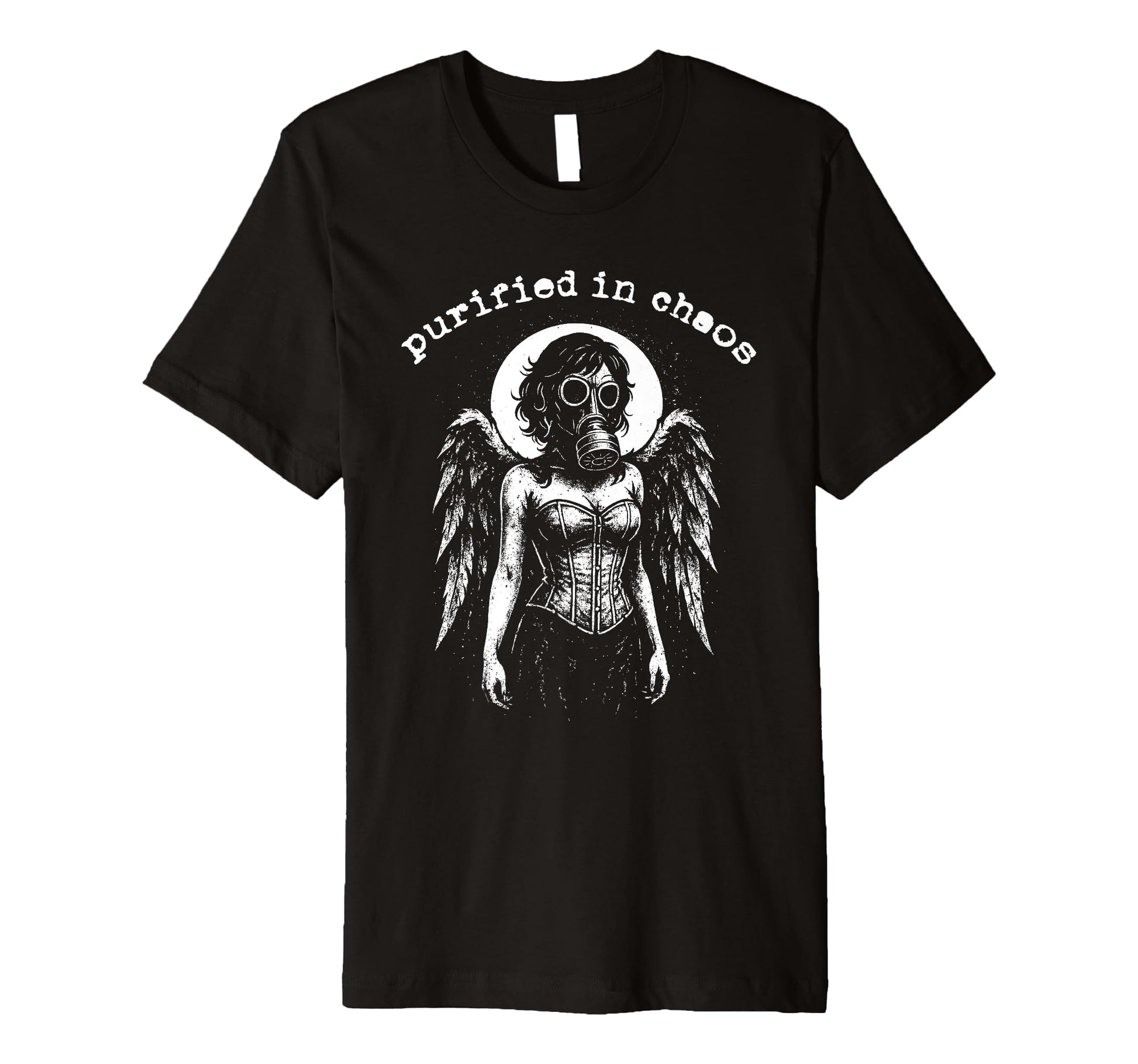 Gothic Punk Graffiti Grunge 90S Distressed T-Shirt - Unique Graphic Unisex - T-Shirt, Sweatshirt, Hoodie