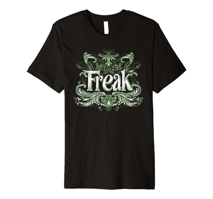 Mens Freak Gothic Alt Grunge Hip Hop Y2K T-Shirt - Unique Graphic Unisex - T-Shirt, Sweatshirt, Hoodie