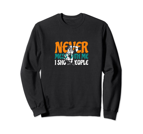 I Shoot People Photography Funny Sweatshirt - Minimalist Print for Adults - T-Shirt, Sweatshirt, Hoodie