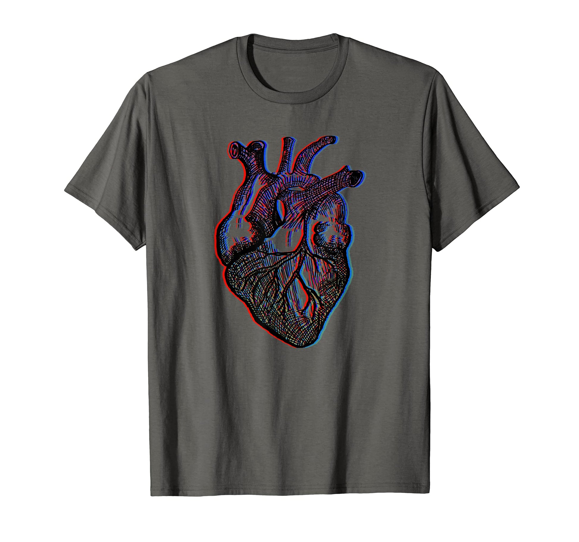 Etch Heart Cybergoth Egirl Eboy T-Shirt - Graphic Print Men Women - T-Shirt, Sweatshirt, Hoodie