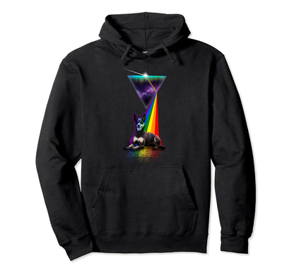 Prism Australian Kelpie Hoodie - Streetwear Style for Adults - T-Shirt, Sweatshirt, Hoodie