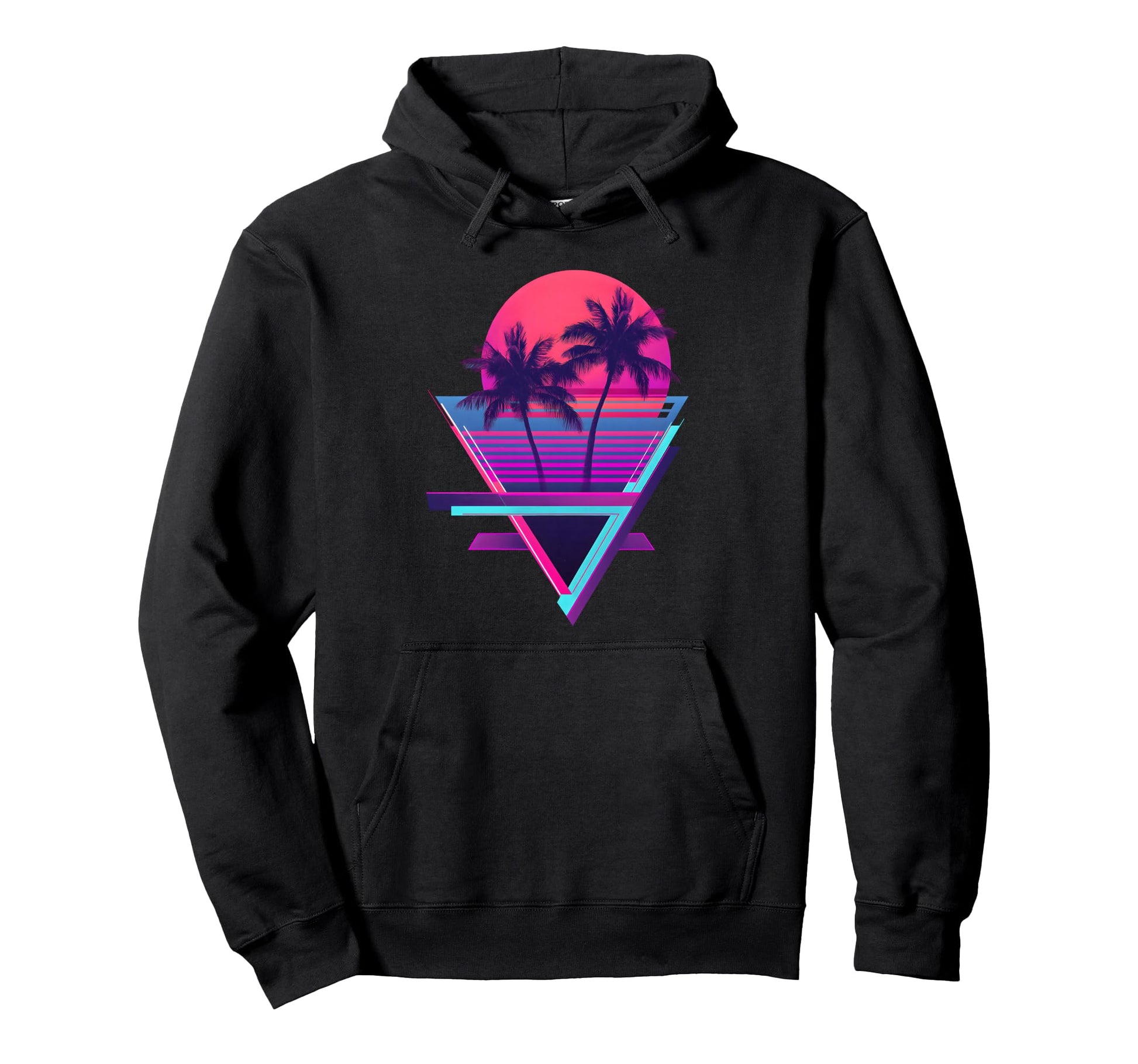 80S Vaporwave Hoodie - Minimalist Print Men Women - T-Shirt, Sweatshirt, Hoodie