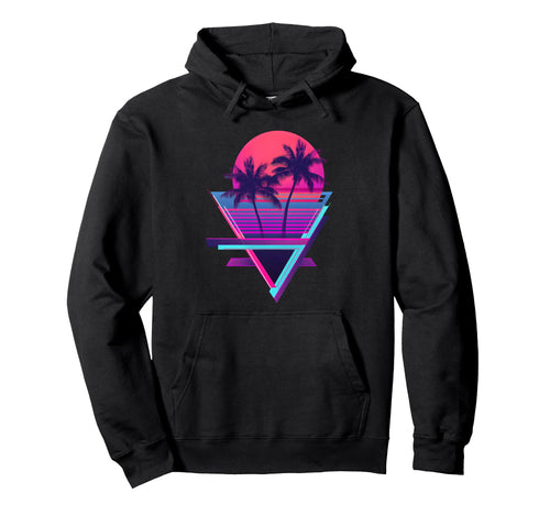 80S Vaporwave Hoodie - Minimalist Print Men Women - T-Shirt, Sweatshirt, Hoodie