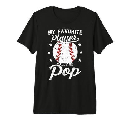 Mens My Favorite Baseball Player Pop T-Shirt - Streetwear Style Unisex - T-Shirt, Sweatshirt, Hoodie