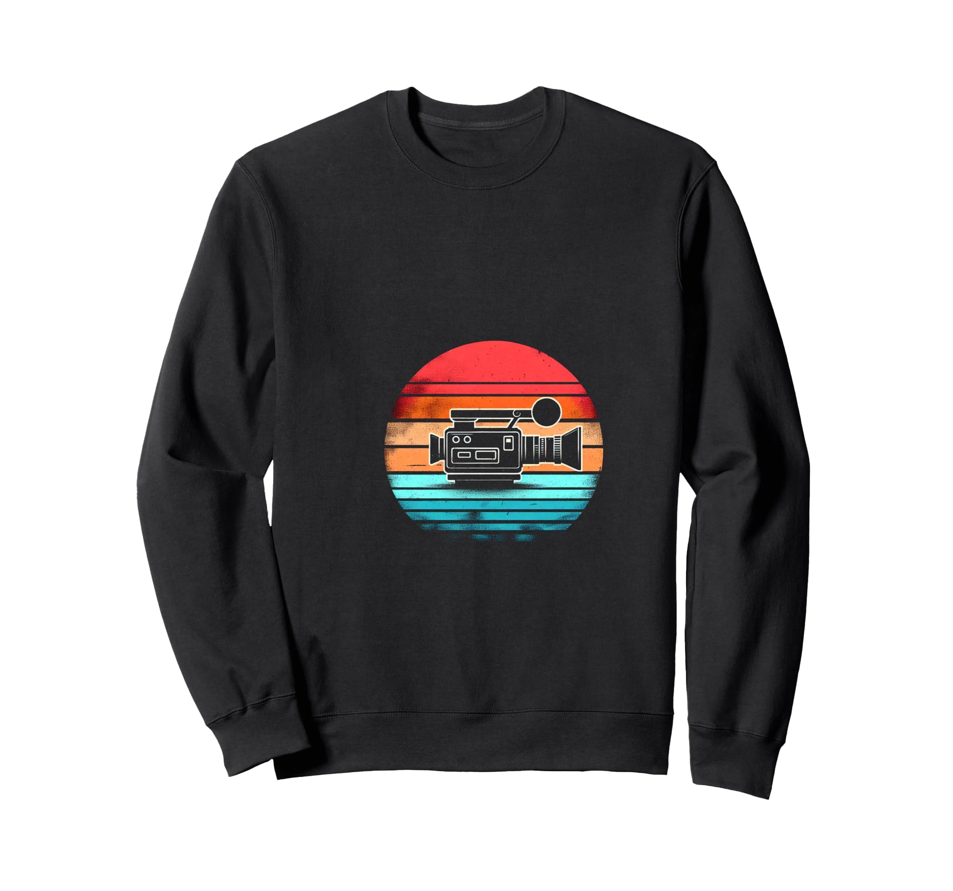 Camera Sunset T-Shirt - Graphic Print for Adults - T-Shirt, Sweatshirt, Hoodie
