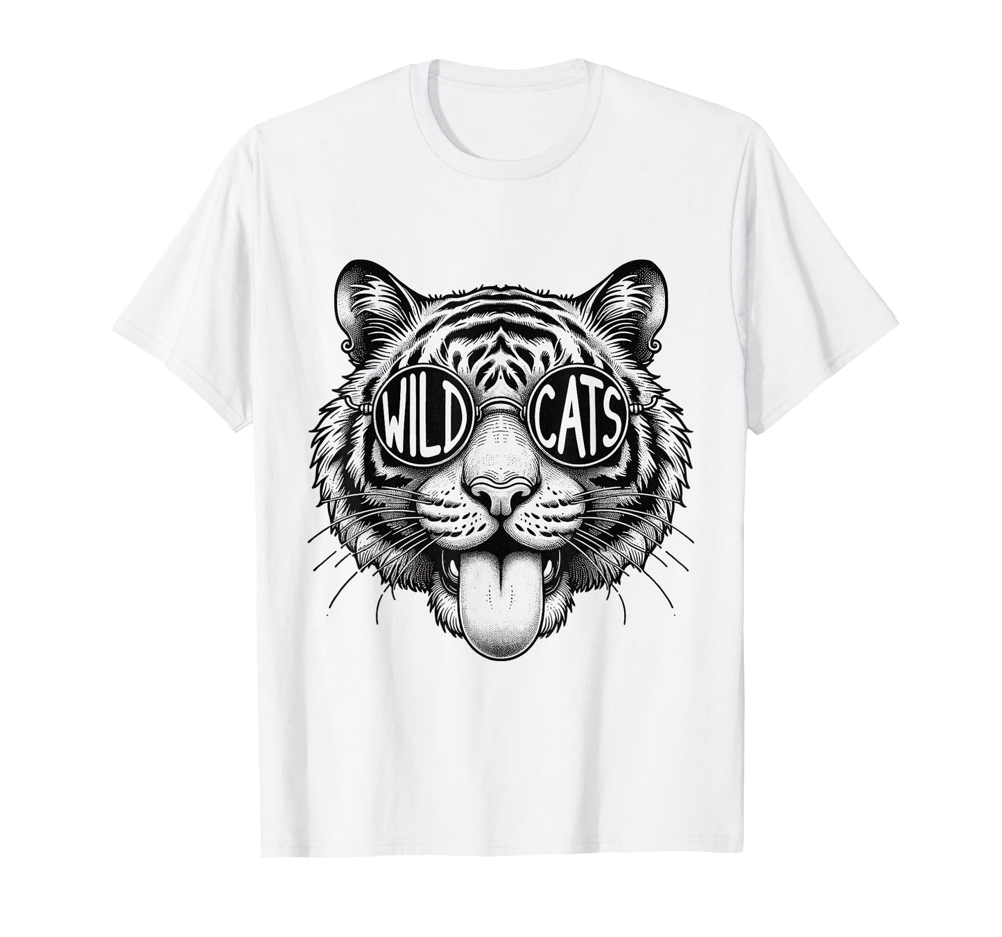 Wildcats School Sports Fan Team Spirit T-Shirt - Unique Graphic Men Women - T-Shirt, Sweatshirt, Hoodie