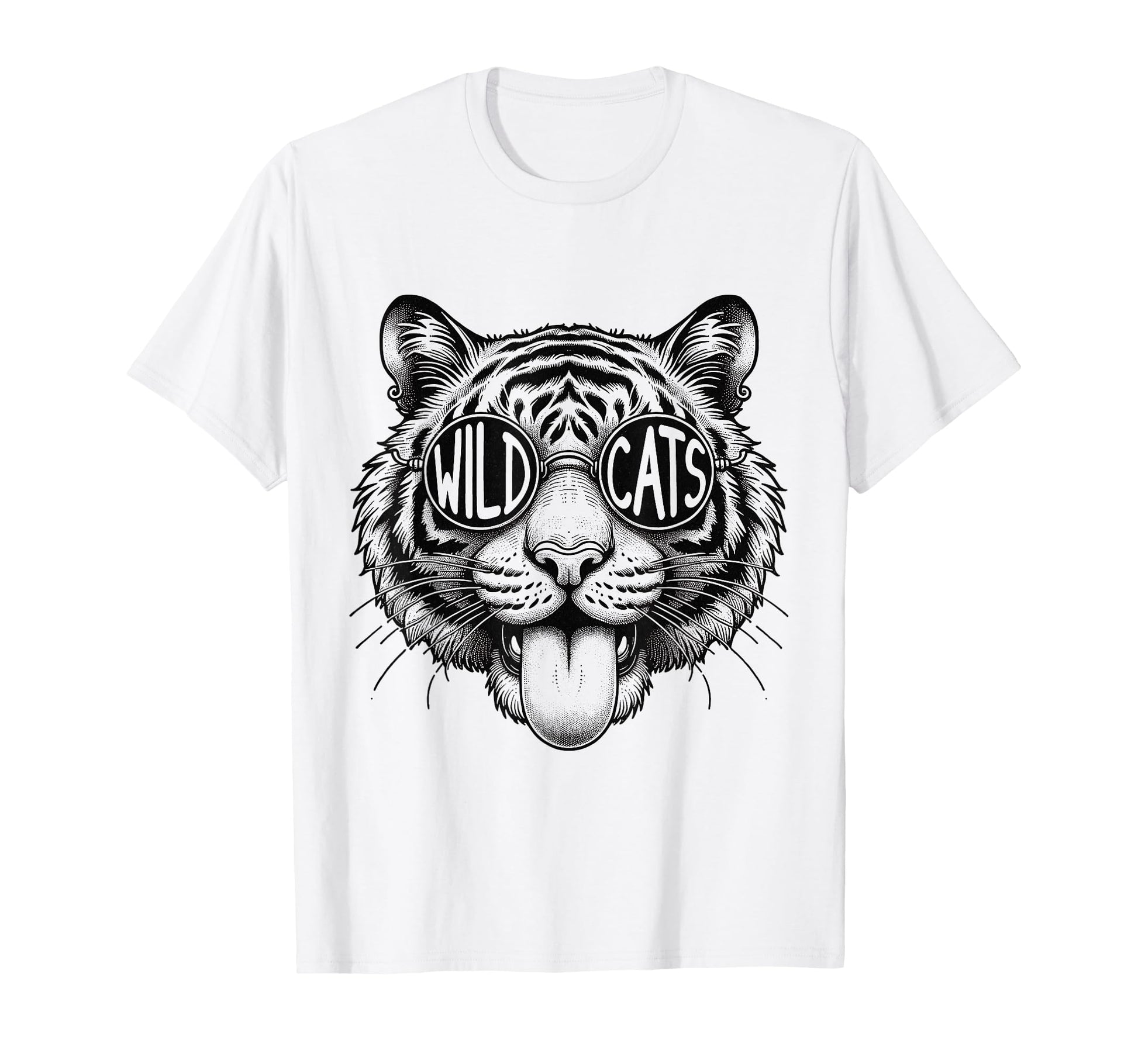 Wildcats School Sports Fan Team Spirit T-Shirt - Unique Graphic Men Women - T-Shirt, Sweatshirt, Hoodie