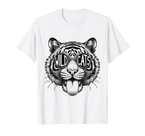 Wildcats School Sports Fan Team Spirit T-Shirt - Unique Graphic Men Women - T-Shirt, Sweatshirt, Hoodie