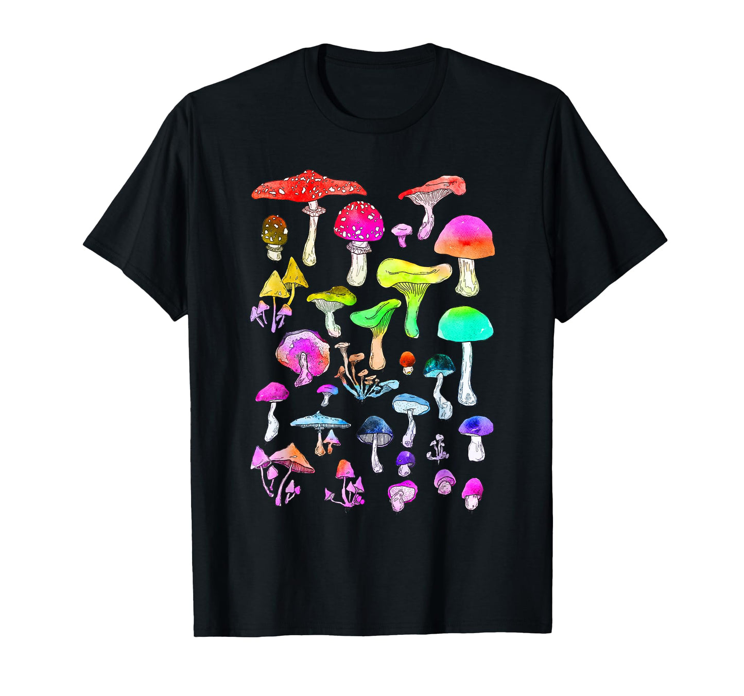 Mushroom Aesthetic Vaporwave Spiritual T-Shirt - Novelty Apparel Unisex - T-Shirt, Sweatshirt, Hoodie
