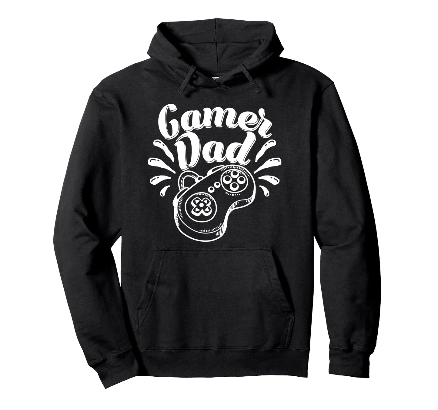 Gamer Dad Gaming Father Fathers Day Hoodie - Trendy Graphic Men Women - T-Shirt, Sweatshirt, Hoodie