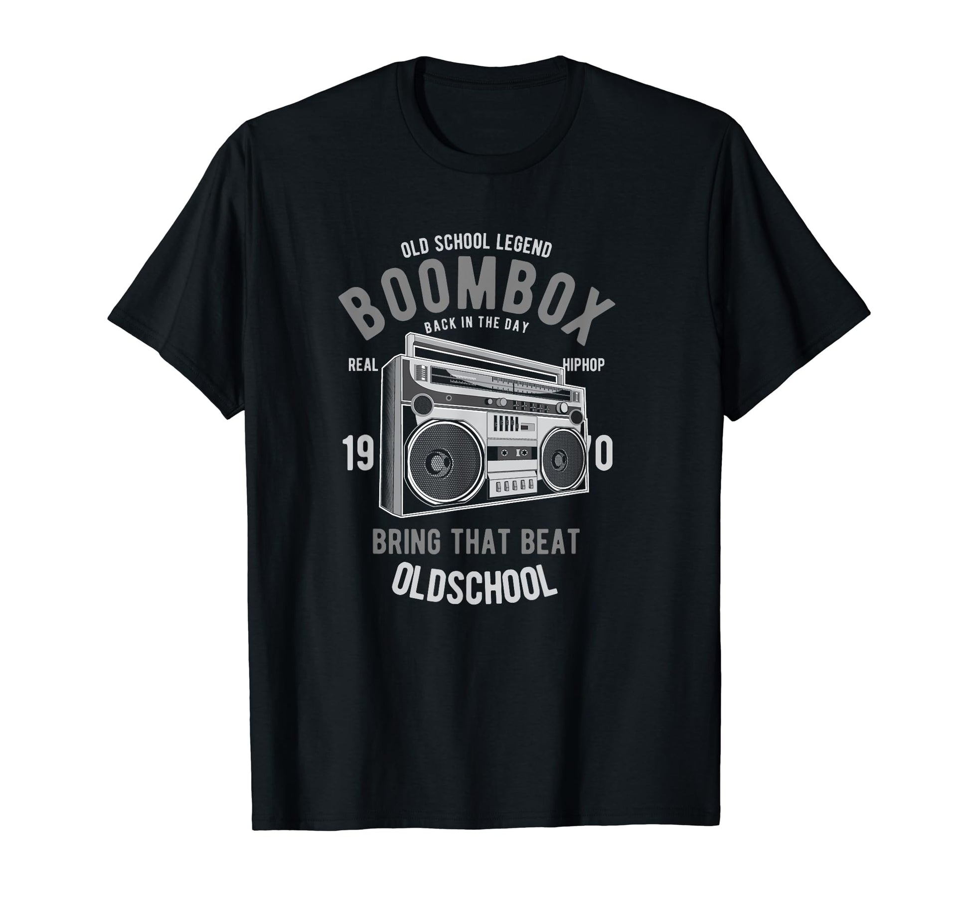 Old School Boombox Old School Hiphop T-Shirt - Streetwear Style Men Women - T-Shirt, Sweatshirt, Hoodie