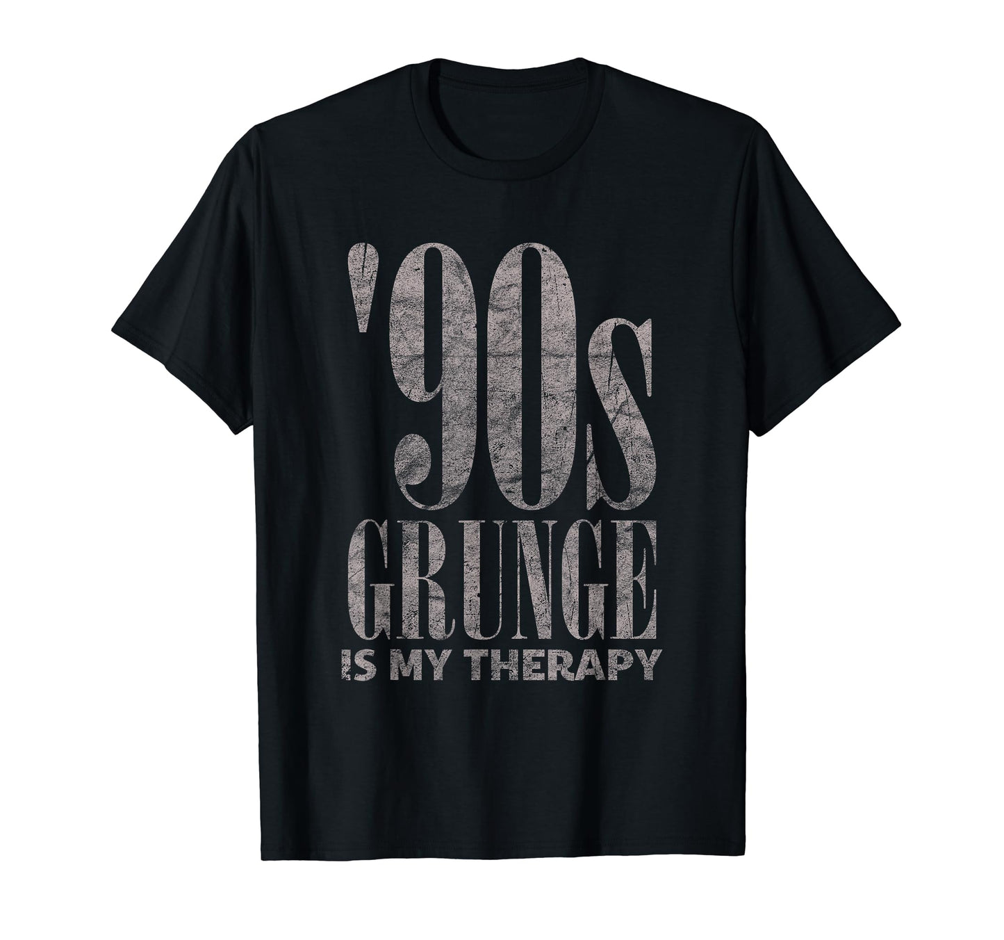 90S Grunge Is My Therapy Grunge Music T-Shirt - Graphic Print Men Women - T-Shirt, Sweatshirt, Hoodie