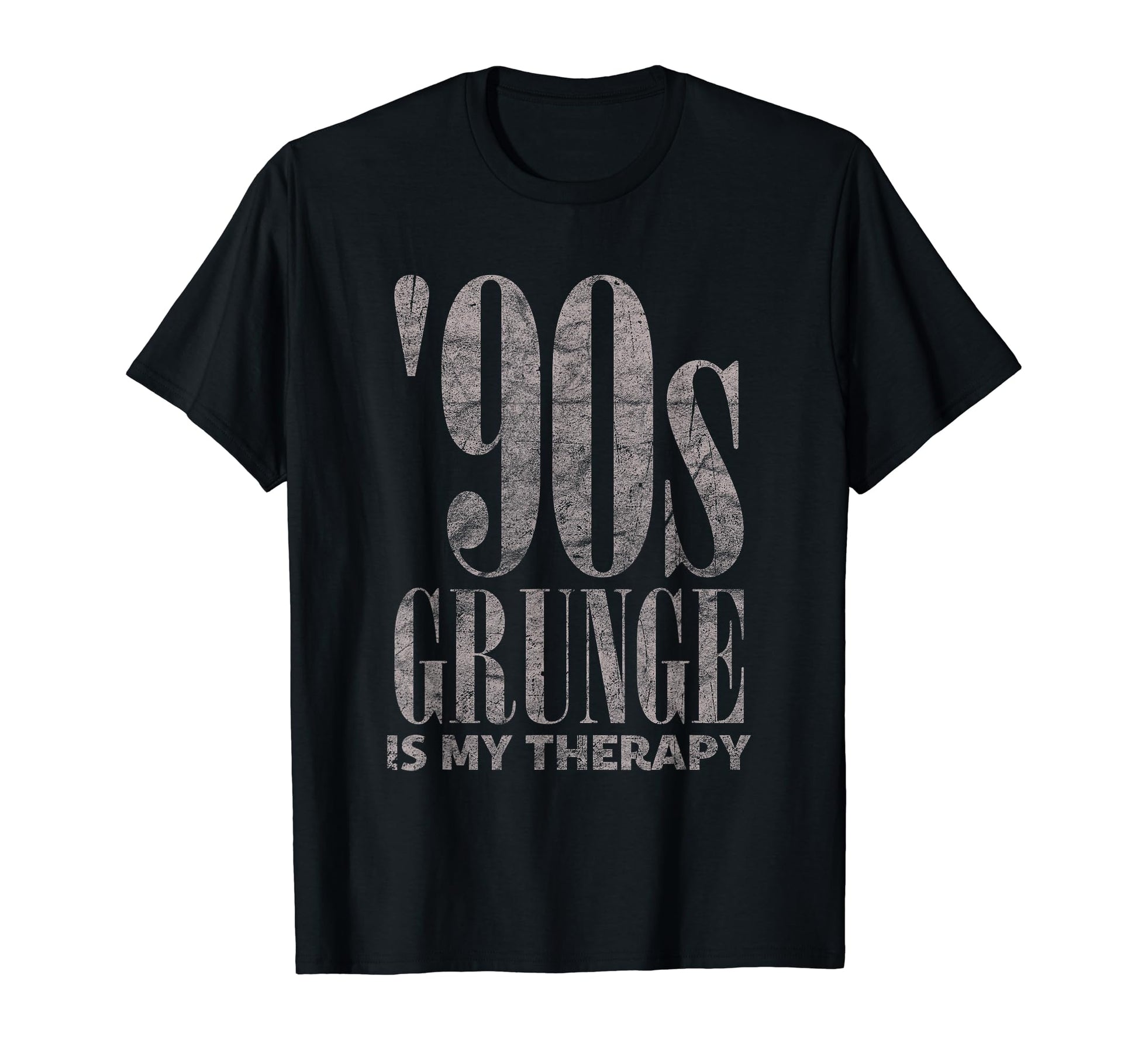90S Grunge Is My Therapy Grunge Music T-Shirt - Graphic Print Men Women - T-Shirt, Sweatshirt, Hoodie