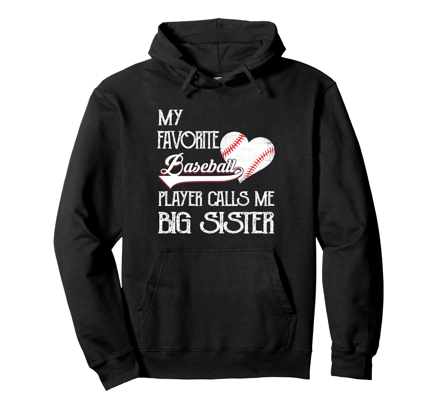 Heart Love Favorite Baseball Player Calls Hoodie - Novelty Apparel Unisex - T-Shirt, Sweatshirt, Hoodie