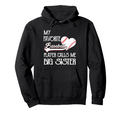 Heart Love Favorite Baseball Player Calls Hoodie - Novelty Apparel Unisex - T-Shirt, Sweatshirt, Hoodie