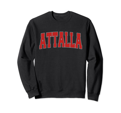 Attalla Al Alabama Varsity Usa Sports Sweatshirt - Minimalist Print Unisex - T-Shirt, Sweatshirt, Hoodie