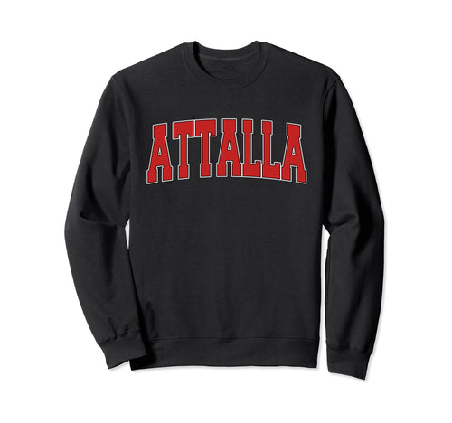 Attalla Al Alabama Varsity Usa Sports Sweatshirt - Minimalist Print Unisex - T-Shirt, Sweatshirt, Hoodie