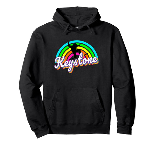 Snowboard Keystone Co Rainbow 1980S Hoodie - Custom Art Print Men Women - T-Shirt, Sweatshirt, Hoodie