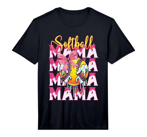 Softball Drip Mama Ice Cream Drip Mom T-Shirt - Streetwear Style Unisex - T-Shirt, Sweatshirt, Hoodie
