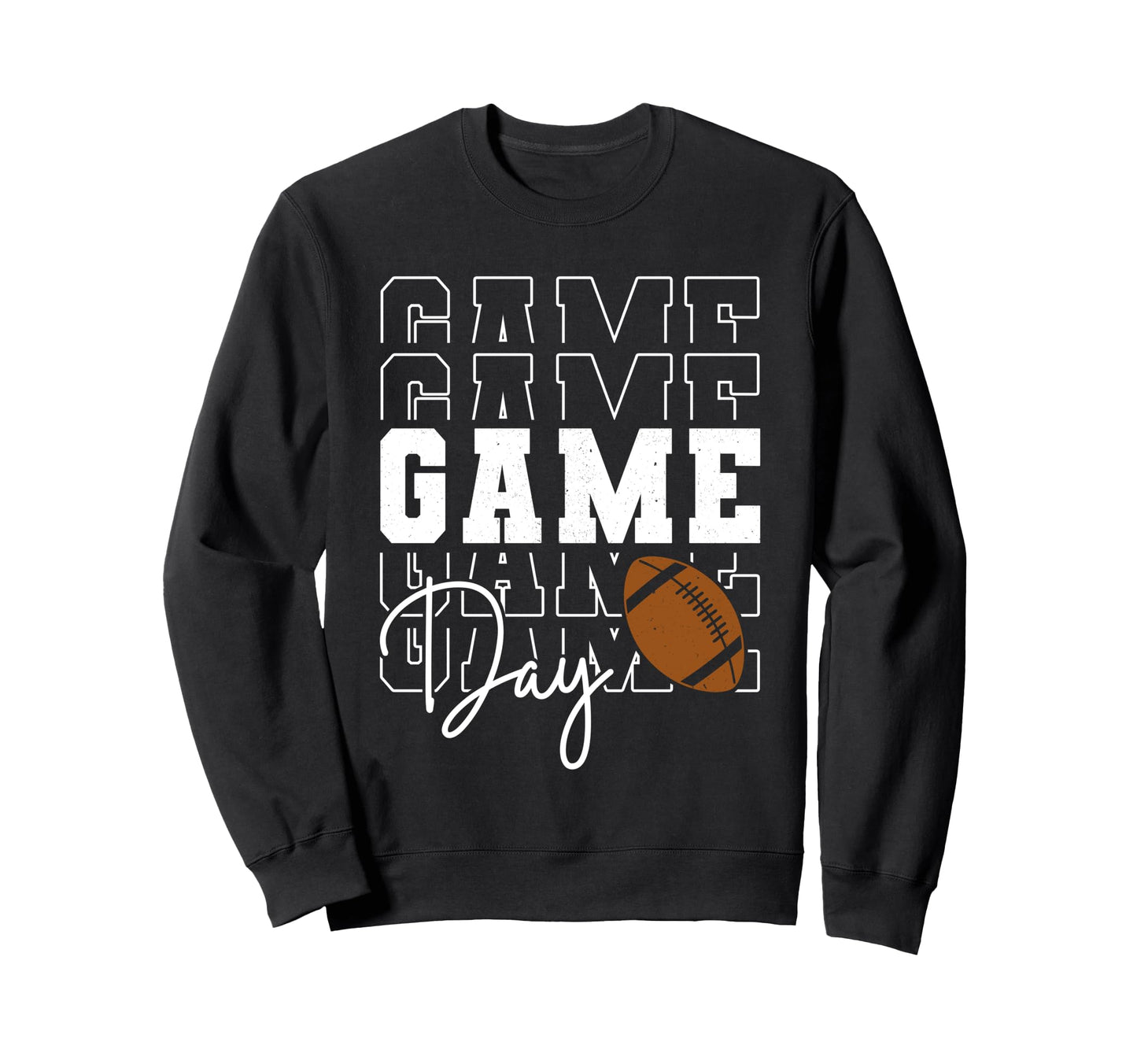 Game Day Football Mama Mom Touch Down Sweatshirt - Graphic Print Men Women - T-Shirt, Sweatshirt, Hoodie