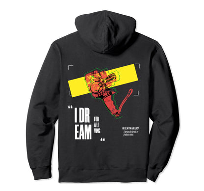 Filmmakers Filmmaking Film Camera Hoodie - Unique Graphic Unisex - T-Shirt, Sweatshirt, Hoodie