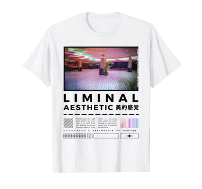 Liminal Spaces Internet 80S 90S Aesthetic T-Shirt - Trendy Graphic Unisex - T-Shirt, Sweatshirt, Hoodie