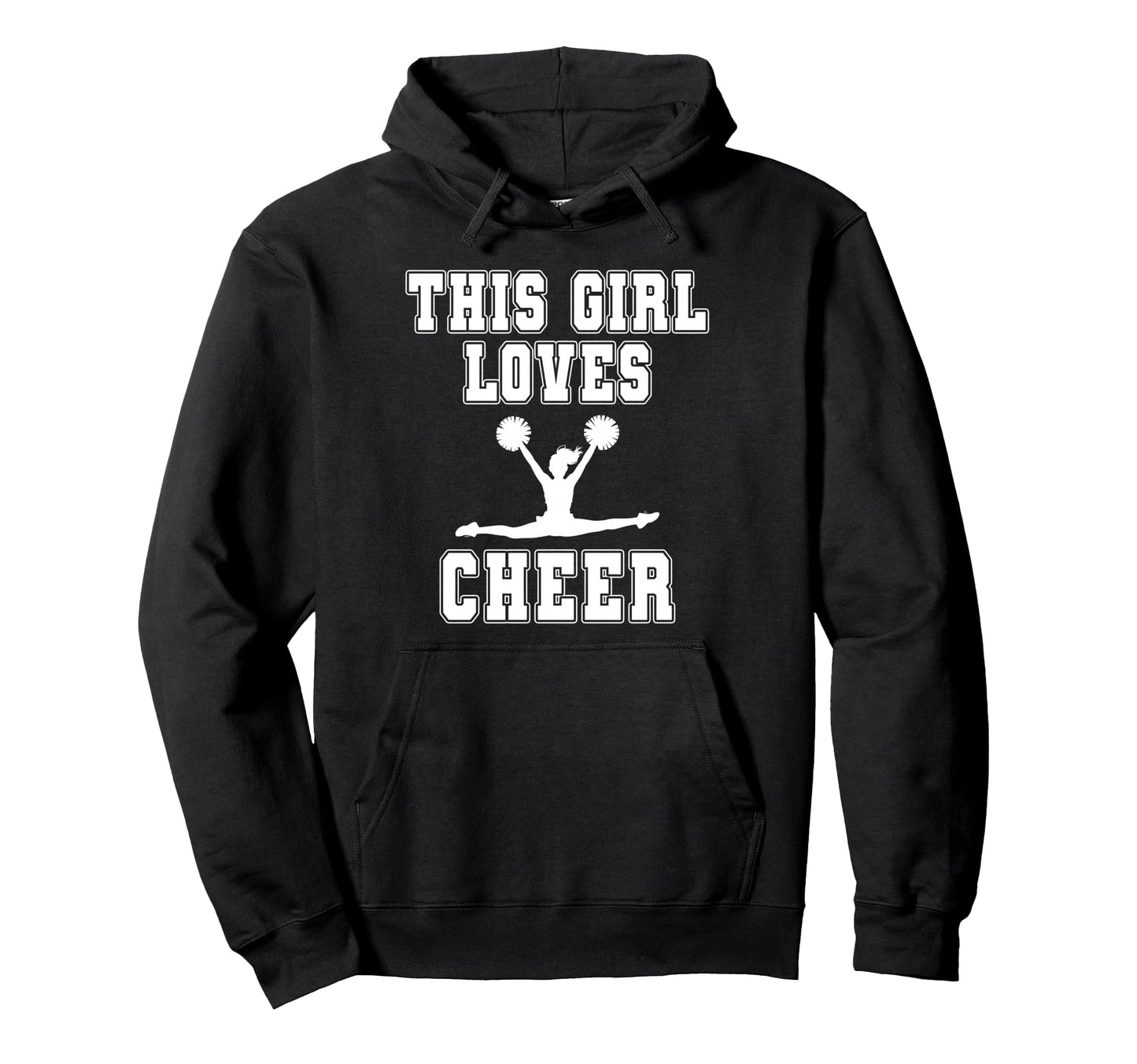 This Loves Cheer Cheerleading Game Hoodie - Casual Everyday Wear Men Women - T-Shirt, Sweatshirt, Hoodie