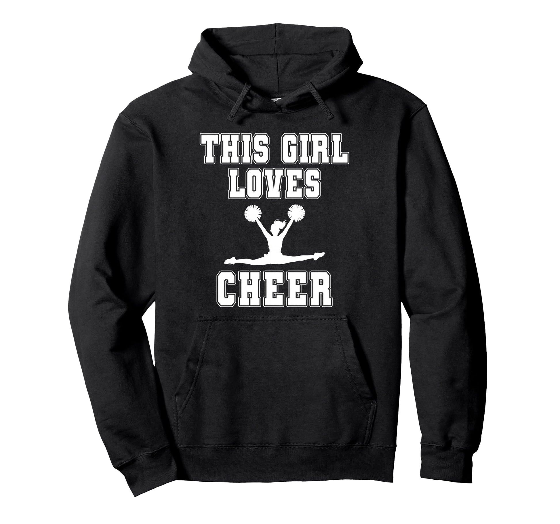 This Loves Cheer Cheerleading Game Hoodie - Casual Everyday Wear Men Women - T-Shirt, Sweatshirt, Hoodie