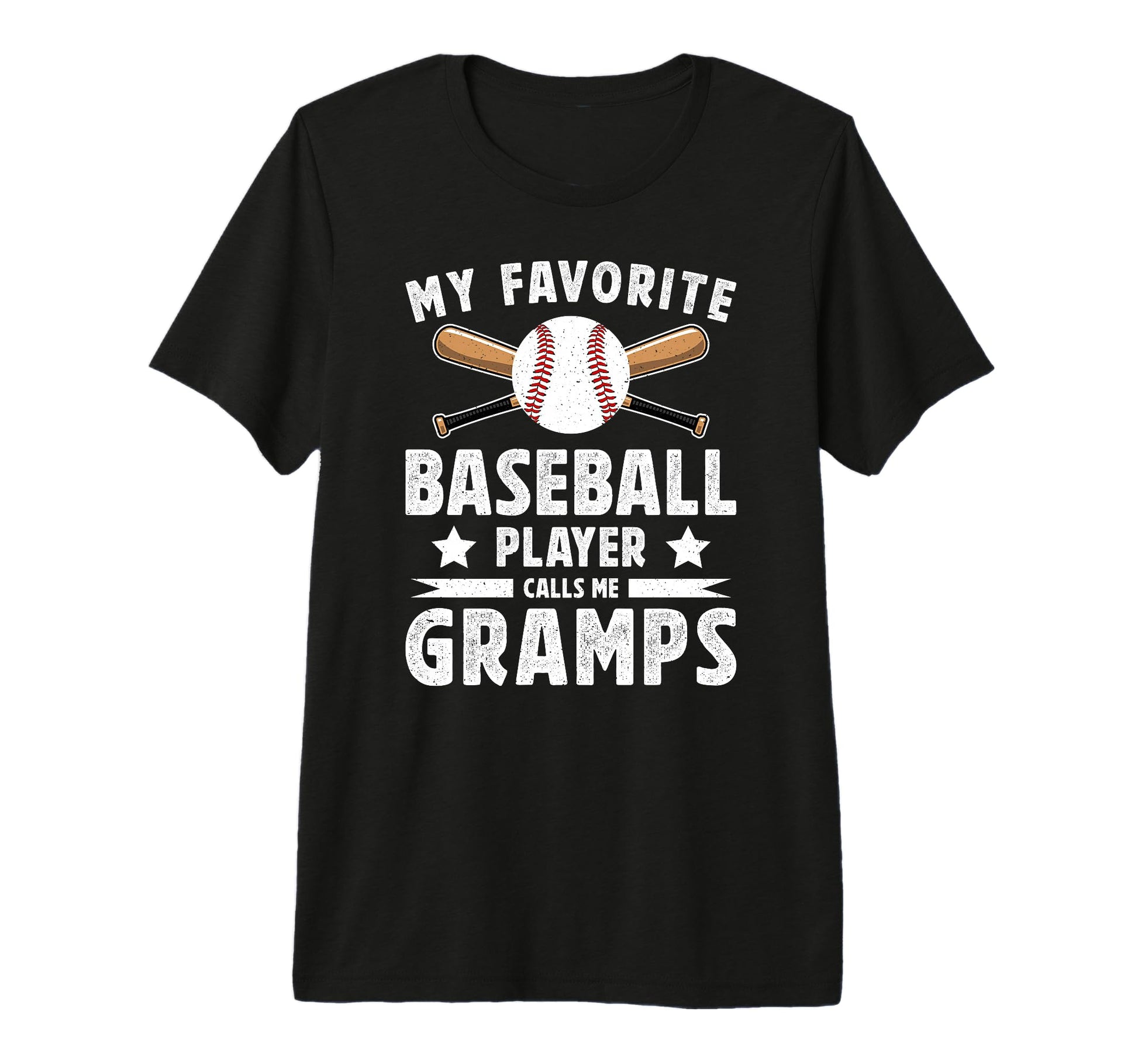 Mens My Favorite Baseball Player Gramps T-Shirt - Aesthetic Graphic Unisex - T-Shirt, Sweatshirt, Hoodie