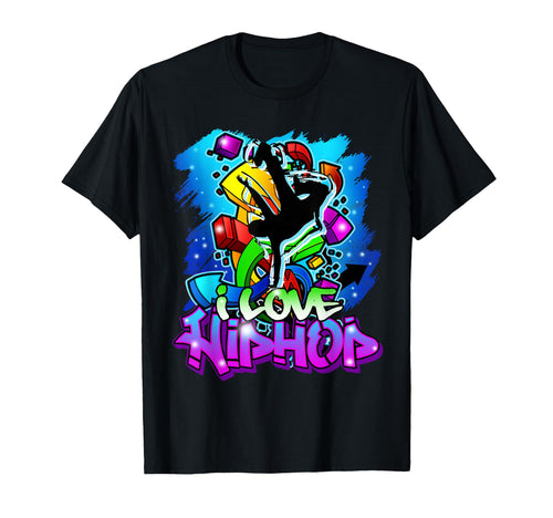 Hiphop Mens Beatbox Rap Graffiti T-Shirt - Aesthetic Graphic Men Women - T-Shirt, Sweatshirt, Hoodie