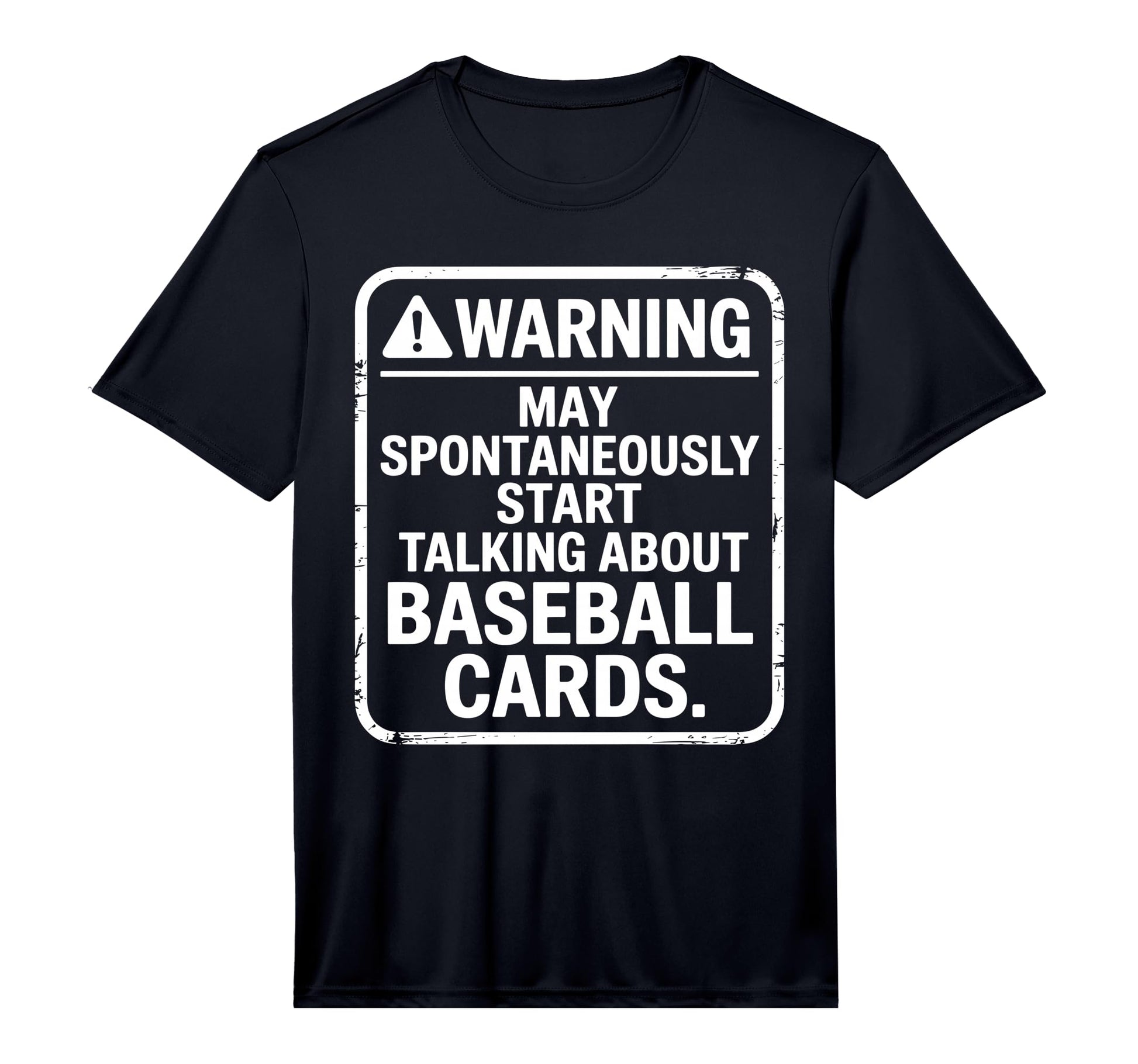 Baseball Card Art Baseball Card T-Shirt - Custom Art Print for Adults - T-Shirt, Sweatshirt, Hoodie