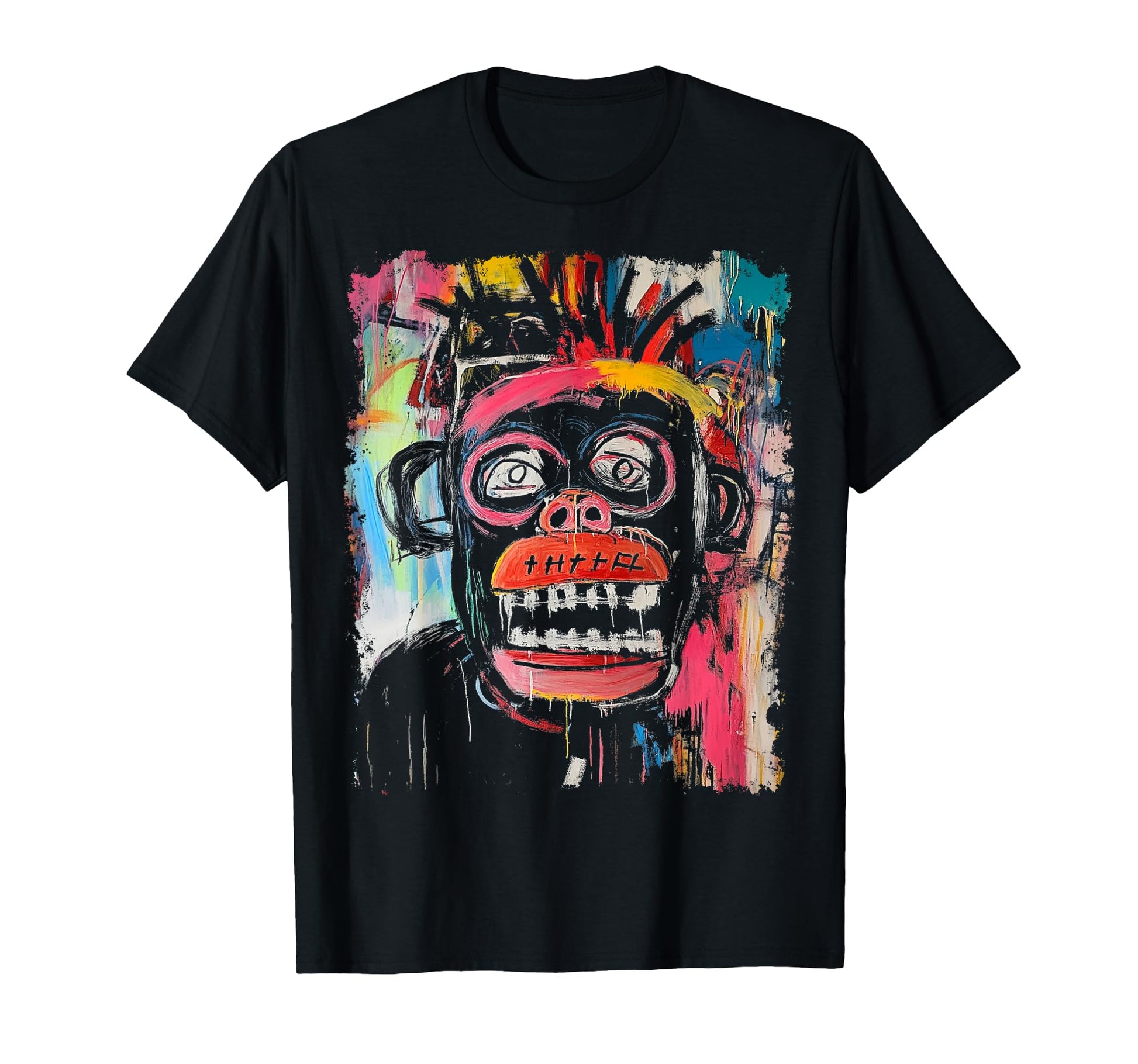 Pop Art Monkey 90S Graffiti T-Shirt - Aesthetic Graphic Men Women - T-Shirt, Sweatshirt, Hoodie