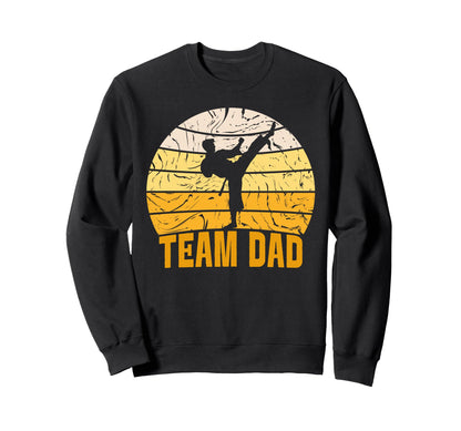 Taekwondo Dad Proud Game Day Sports Sweatshirt - Unique Graphic Men Women - T-Shirt, Sweatshirt, Hoodie