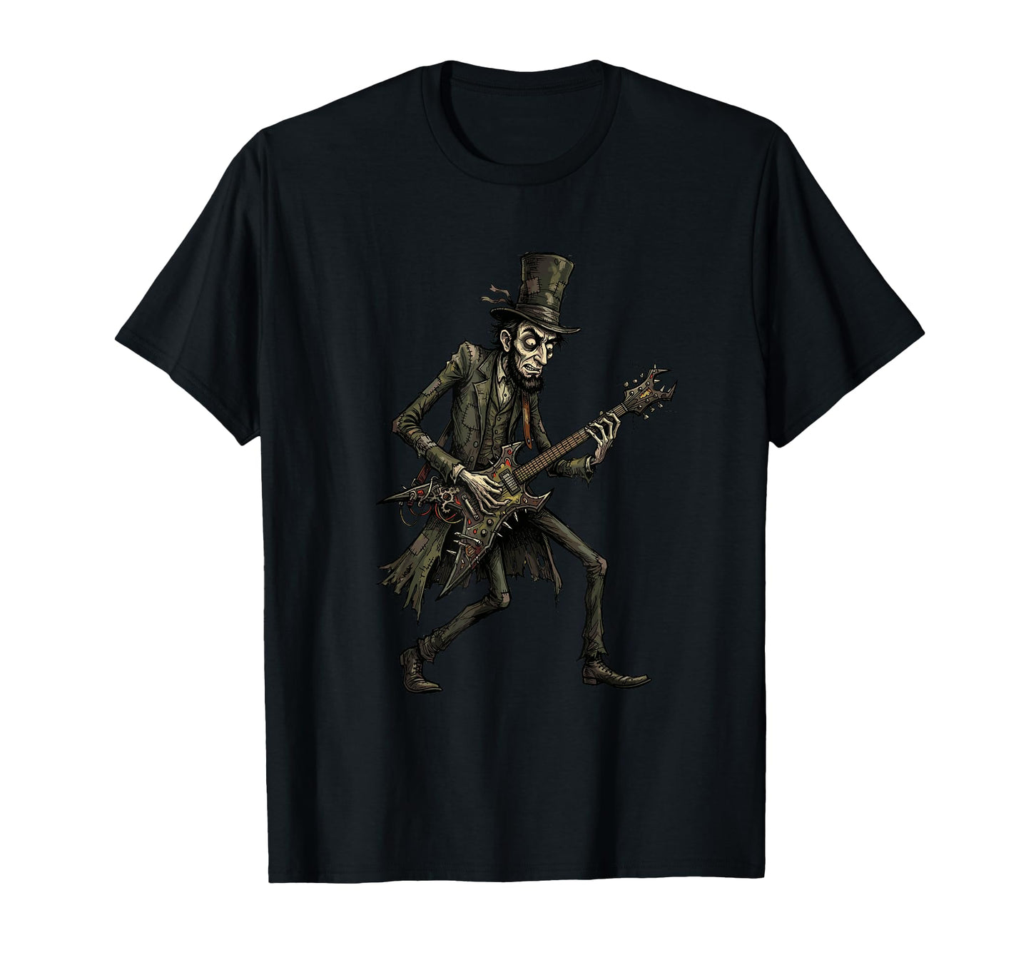 Abraham Lincoln Abe Lincoln Playing T-Shirt - Novelty Apparel for Adults - T-Shirt, Sweatshirt, Hoodie